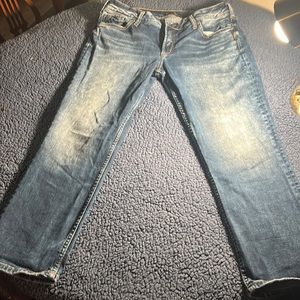 Silver suki capri